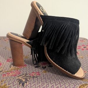 Gianni Bini Fringe Heels